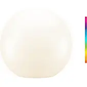 Goobay LED-solcellslampa Kula, 35 cm, storlek XL, RGBW