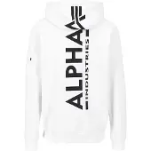 Alpha industries Back Print Huvtröja