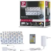 Paulmann 79877 LED-list bas-set med kontakt 24 V 3 m Varmvit 1 set