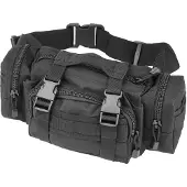 Mil-Tec Fanny Pack 3-Way (Färg: Svart)