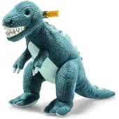 Steiff Gosedjur - 35 cm. - Den thailändska T-Rex - Grön - - One Size - Gosedjur