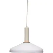 Hubsch Design pendellampa Apollo, dimbar, Vitt / opal, Vardagsrum / matsal, Glas, Skandinavisk, Pendellampa