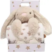 CarloBaby Fleecefilt & Gosekanin Beige