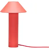 Hubsch Bordslampa Tower, dimbar, Röd, Vardagsrum / matsal, Metall, Modern, Bordslampa
