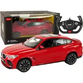 Rastar R/C bil BMW X6 M 1:14 – röd