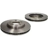 Delphi Bromsskivor BG4147 fram, ventilerad, 2 Stycke