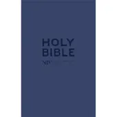 NIV Tiny Navy Soft-tone Bible with Zip