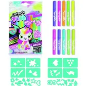 Airbrush Plush Airbrugsh Plush Refill Neon Set m. 10 Tuschpennor
