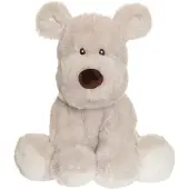 Teddykompaniet Teddy Mocca hund Grå Stor