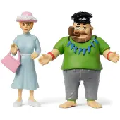 Peppi Pitkätossu Efraim och Prussiluskan Figurset, Pippi Långstrump