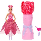Barbie Pink Petal Pop Docka