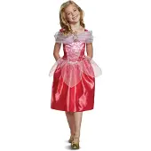 Disney Princess Prinsessklänning Törnrosa XS (3-4) Disguise