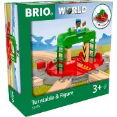 BRIO Vändskiva och Figur,