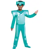 Disguise Minecraft Costume Diamond Armour S