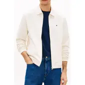 Tommy Hilfiger Sweatjacka 'ESSENTIAL' vit