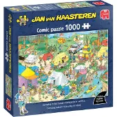 Jan van Haasteren Camping I Skogen-pussel 1000 Bitar