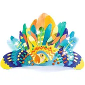 Djeco Kreativt lekset - DIY Hat - Rio - - One Size - Kreativt lekset