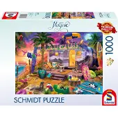 Schmidt Pussel A mobile home by the beach 1000 bitar Schmidt