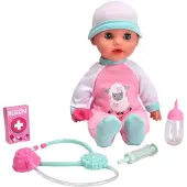 Simba Laura Mjuk Docka med Doktorsredskap 30 cm Simba Dickie
