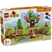 LEGO DUPLO - Äventyrsskog med vilda djur 10480 - 131 Delar - - One Size - Klossar