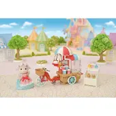 Sylvanian Families - Popcorn Leverans Trike - 5653 - - One Size - Docktillbehör