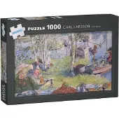 Egmont Kärnan Carl Larsson, Kräftfångst, Pussel, 1000 bitar,