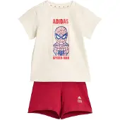 Adidas Spider-man T-shirt/shorts Set Infant, vit