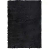 vidaXL Ryamatta med lång lugg NAVARRA svart 160x230 cm polyester
