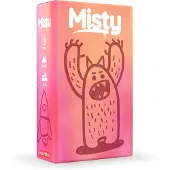Misty Kortspel - En Drömlik Resa med Fönsterkludd och Strategi! Familjespel för Barn & Vuxna, 1-4 Spelare, 15 Min Speltid