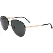 HUGO BOSS Green Len Matte Gold Solglasögon