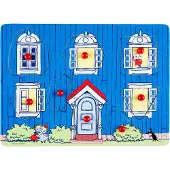 Muumi Peg Puzzle Moominhouse Pussel
