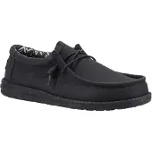 HeyDude Slip-on-skor Wally Canvas man - Svart - 41