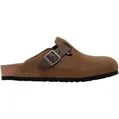 Birkenstock Pantolette 'Boston LEVE/LEOI' sepia / mörkbrun