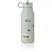 Liewood Vattenflaska - Falk - 350 ml - Fordon/Dove Blue Mix - - One Size - Vattenflaska
