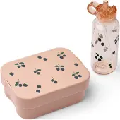 Liewood Chelsey Matlåda och Vattenflaska Set Berry/Pale Tuscany Liewood