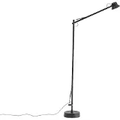 Muuto Golvlampa , dimbara, Svart, Vardagsrum, Aluminium, Modern
