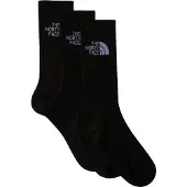 The North Face - Vandringskläder - Multi Sport Cush Crew Socks 3P TNF Black för Unisex - Storlek 44-46 - Svart