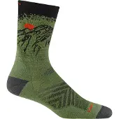 Darn Tough Men's Vert Micro Crew Ultra-Lightweight With Cushion Lichen