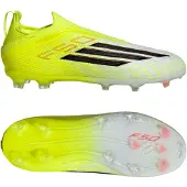 Adidas F50 Elite Laceless Fg Born For Goals - Gul/svart/lucid Red Barn - Gräs (Fg), storlek 32