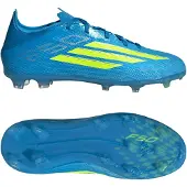 Adidas F50 Elite Fg Ice Cold Precision - Lucid Ray Blue/gul/light Utility Aqua Barn - Gräs (Fg), storlek 33