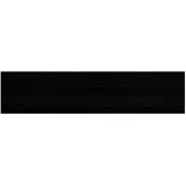 vidaXL Trappstegsmattor 8 pcs brunsvart 110x25x2 cm massiv ek