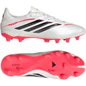 Adidas Copa Pure Iv Pro Fg Born For Goals - Vit/silver/svart/lucid Red - Gräs (Fg), storlek 40