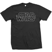 Rock Off Star Wars: Unisex T-Shirt/Logo (Black) (XX-Large)