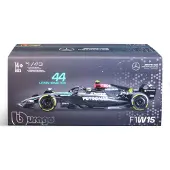 Adlibris BBurago 1:43 Mercedes-AMG F1 W15 2024 Lewis Hamilton