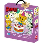 Kärnan Bamse Kalasmotiv Trä Barnpussel 15 Bitar Kärnan