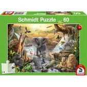 Schmidt Animals in Africa Pussel 60 bitar Schmidt