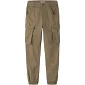 Name it Cargobyxor - NitBamgo - Noos - Kelp - - 11 år (146) - Byxor - Bomull