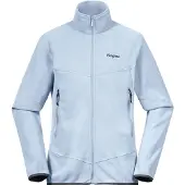 Bergans Juniors' Fleece Midlayer Jacket Cool Blue
