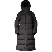 Bergans Oslo Down Long Coat Women Black