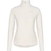 Johaug Women's Fusion Fleece Half Zip Tofu White
